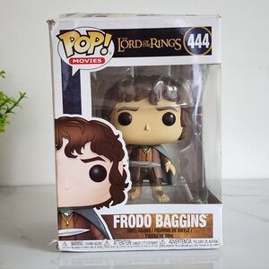 🎬 Funko Pop Movies #444 Frodo Baggins - Lord Of The Rings - Vinyl Figure w/ Box